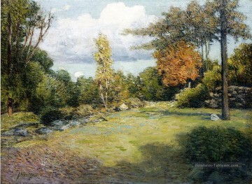 Automne Jours Impressionniste paysage Julian Alden Weir Peinture à l'huile